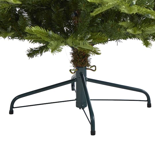 6ft. Pre-Lit Layered Washington Spruce Artificial Christmas Tree with Clear Lights